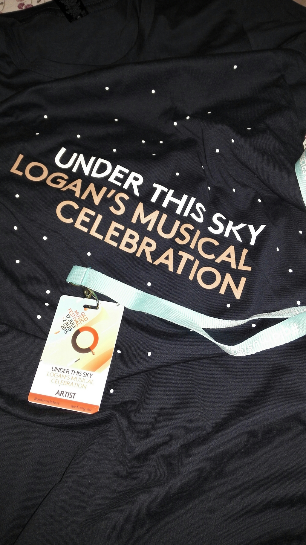 Festival pass and a t-shirt